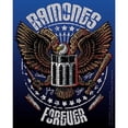 thumbnail image 1 of Ramones Forever Sticker - Ramones Eagle Logo, Orignal Artwork Vinyl - Decal Sticker - 4"x5", 1 of 1