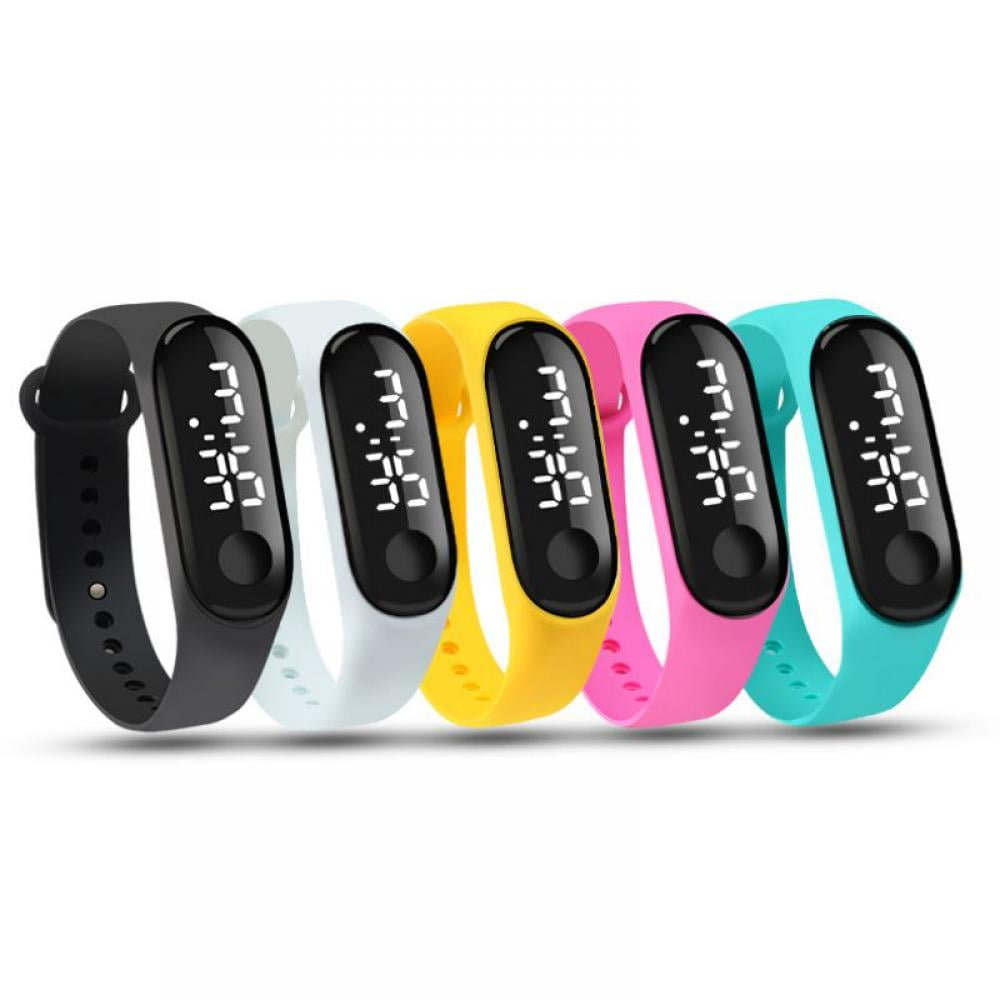 Dragonus - Electronic Watch Unisex Sports Led Watch Touch Waterproof White Light Electronic