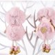 thumbnail image 2 of Gibobby Gorro de Navidad, adornos colgantes de Ángel de nieve, colgante de árbol de Navidad, decoración de fiesta de cumpleaños para niña(Rosa), 2 of 5