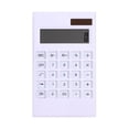 thumbnail image 1 of Plastic Thin Solar Calculator With Large Buttons Slim Solar Powered For Home Office School 7.3X4.3X0.2In, 1 of 9