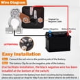 thumbnail image 5 of Remote Battery Disconnect Switch 12V Battery Kill Switch for Car, 200A Upgraded Remote Control Battery Negative Cut Off Switch Anti-Theft Prevent Battery Drain Isolator for Truck, RV 360A Starting, 5 of 7