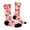 Pink, variant on Custom Face Socks, Personalized Socks with Photo Custom Socks with Faces, Unisex Funny Crew Sock Valentine's Gifts for Him Her
