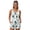 Blue Maple Leaf Pattern, variant on Tank Top Shorts Outfit, Skeleton Fiesta Pattern Bathing Suit Quick Dry Dual Pockets for Beach Vacation, Size Large