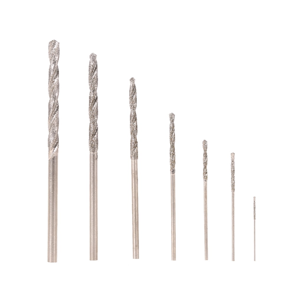 Details about   20Pcs Diamond Coated 1.8 mm 2# Lapidary Drill Hole Needle Solid Bits