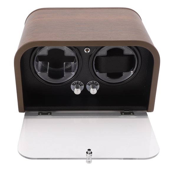 Enrollador De Reloj, Caja Enrolladora Automática De Reloj Con 5 Modos Giratorios Con Luz LED Para Relojes Mecánicos