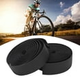 thumbnail image 4 of PU Leather Handbar Tape, Ease Installation Handlebar Strap Sweat Absorption   Cool Appearance  For Cycling Black, 4 of 8