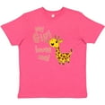 thumbnail image 3 of Inktastic My Gigi Loves me- cute giraffe Youth T-Shirt, 3 of 5