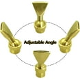 thumbnail image 4 of Fountain Nozzle Head Fan Shaped Spray Nozzle 3/4 Inch DN20, Adjustable Flat Jet Nozzle for Garden Pond Pool Water Feature, 4 of 6
