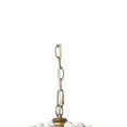 thumbnail image 7 of 16 Inch Transitional Birdcage Pendant Light Wood Beads Iron Frame White, 7 of 7