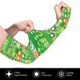 thumbnail image 3 of Balery St Patrick's Day6 Cooling Arm Sleeves for Men & Women – Breathable, Moisture-Wicking Arm Sleeves for Women, Men & Kids, 3 of 8