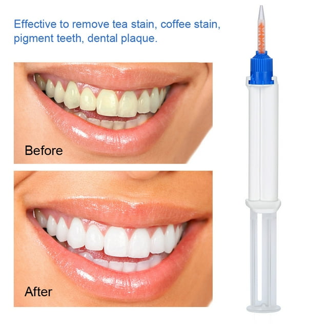 Gel Blanqueador De Dientes ANGGREK 5ml 35% De Peróxido De Hidrógeno Doble Barril Blanqueamiento Dental Cuidado Bucal