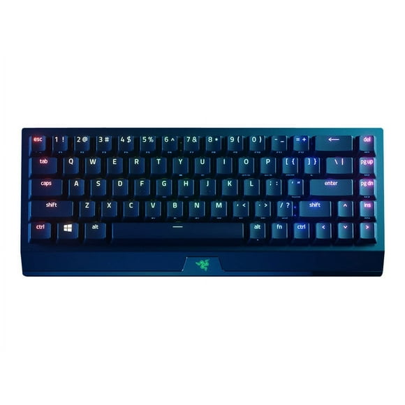 Razer BlackWidow V3 Mini HyperSpeed - Keyboard - backlit - Bluetooth, 2.4 GHz, USB-C - QWERTY - US - key switch: Razer Green - black