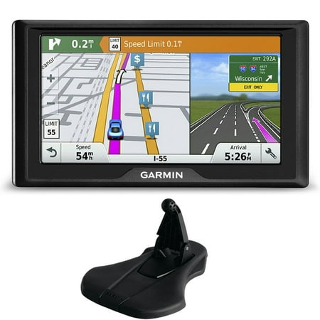Garmin Drive 60LMT GPS Navigator (US Only) Friction Mount Bundle includes Garmin Drive 60LMT and Portable Friction Mount (Flexible Style)