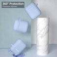 thumbnail image 3 of AirPods Case, Full Protective Silicone AirPods Accessories Cover Compatible with AirPods 1&2 Wireless and Wired Charging Case(Front LED Visible),Denim Blue, 3 of 8