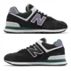 thumbnail image 3 of New Balance 574 NB Black Purple Green Men Casual Lifestyle Shoes U574LV2-D, 3 of 6