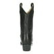 thumbnail image 5 of Botas Smoky Outlaw para niños, cuero negro, vaquero, 5 of 7