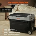 thumbnail image 6 of VEVOR Car Refrigerator 40Qt, 12v Portable Freezer with  Dual Zone, 12/24V DC & 110-240V AC Electric Cooler with -4℉-50℉ Cooling Range, for Car Truck Vehicle RV Boat Outdoor & Home use, 6 of 9