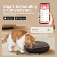 thumbnail image 2 of Dispensador automático de comida para gatos iPettie Donuts Frost WiFi 6 Meal, 2 of 8
