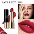 thumbnail image 4 of Labial Mate SACE LADY: 12 Tonos Vibrantes, Duradero y Humectante, Ideal para Cualquier Ocasión, Diseño Compacto y Ligero, Presente Perfecto, 3.8g, #02 SL616., 4 of 7