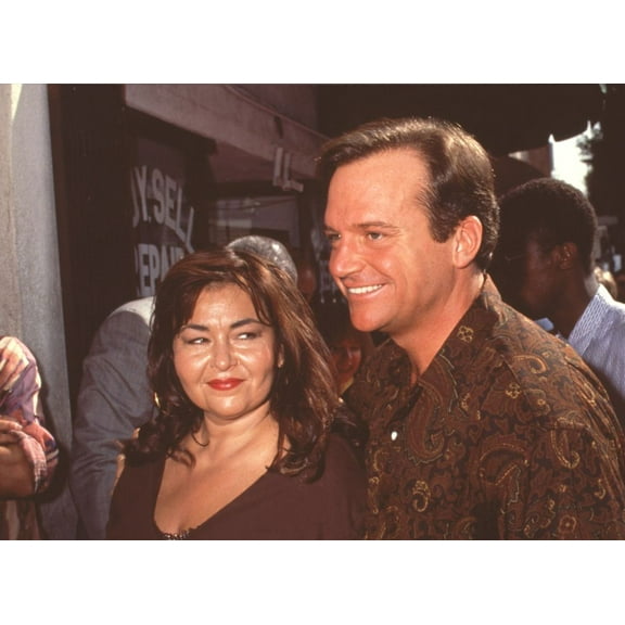 Roseanne Barr And Tom Arnold Close Up At Hollywood Walk Of Fame Star Ceremony Photo Print (16 x 20) - Item # CPA3581