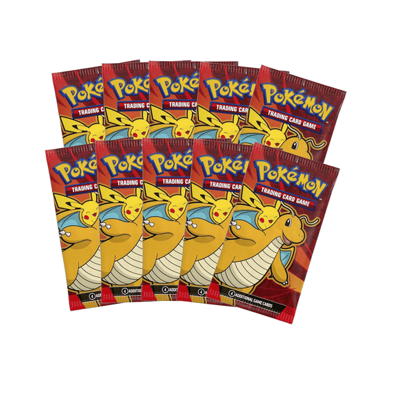 Pokemon x Mcdonald's: Pokemon Dragons TCG 2025 Happy Meal Booster Bundle - 10 Packs