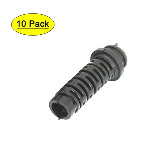 10pcs 34mmx9mmx6mm Rubber Strain Relief Cord Boot Protector Wire Sleeve Hose