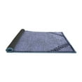 thumbnail image 2 of Ahgly Company Indoor Square Oriental Blue Industrial Area Rugs, 3' Square, 2 of 4