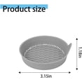 thumbnail image 2 of Bling Car Cup Holder Coaster, 4 Pack Rhinestone Non-Slip Circle Cup Holder Insert Coaster, Durable Crystal Vehicle Drink Cup Mat, 2 of 5