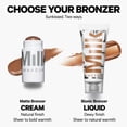 thumbnail image 2 of Milk Makeup Bionic Bronzer, Time Travel (Light Bronze) - 0.6 fl oz - Hydrating Liquid Bronzer - Buildable, Blendable Color - Warm, Sunkissed Finish - Weightless - Vegan, Cruelty Free, 2 of 7