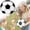 White, variant on 1 Pc Soccer Goodie Bags with Handles, Reusable Sealed Soccer Gift Bags, Snack Treat Candy Goody Bag, Party Favors for Team Gifts, Sports Game Day, Birthday Party Supplies