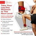thumbnail image 6 of Special Essentials Ankle Strap for Cable Machine and Resistance Bands Premium Neoprene Gym and Workout Kickback Ankle Cuffs with Adjustable Strap for Enhanced Leg and Glute Exercises, 6 of 6