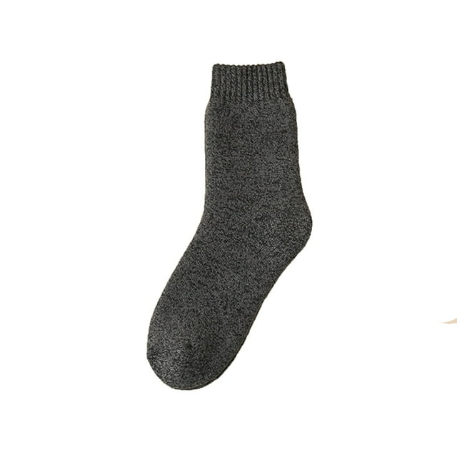 Chaussettes pour Hommes - Chaussettes Thermiques d'Hiver pour Extérieur - Chaussettes Épaisses et Chaudes Classiques pour Randonnée et Marche pour Usage Quotidien