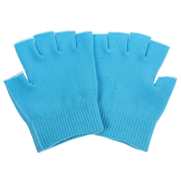 1 Pair Moisturizing Gloves With Gel Lining Hydrating Hand Mask Gloves Reusable Gel Nail Gloves For Dry Hand Touch Screen Spa Gloves For Moisturizing Preventing Cracked