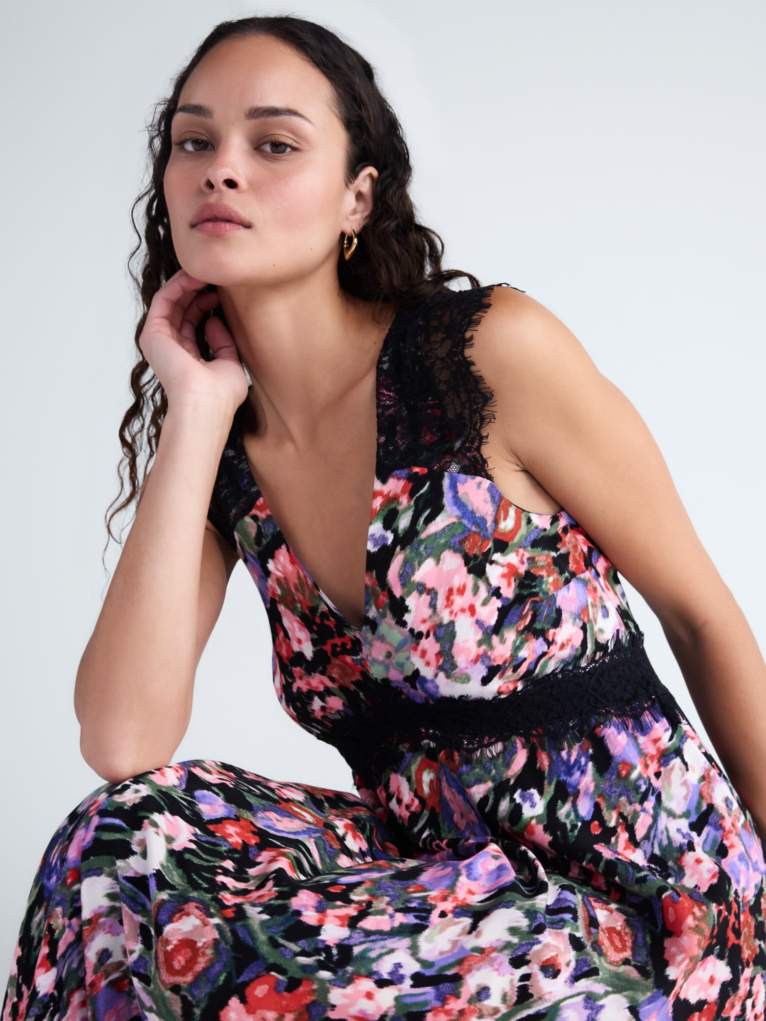 Scoop Women’s Lace Maxi Dress, Sizes 0-18