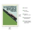 thumbnail image 2 of Lyman H. Howe's Famous Ride on a Runaway Train - Vintage Film Movie Poster c.1921 - Master Art Print 10in x 14in, 2 of 4