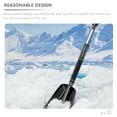 thumbnail image 2 of OULII Utility Snow Shovel Black ABS EVA Alloy for Outdoor Adventure 1Pcs, 2 of 8