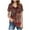 Multicolor Summer Tops for Women_f, variant on HAPIMO Women' Plus Size Casual Loose Flower Print Tops Flowy Summer Tops for Women V-Neck Tees Elegant Blouses Fashion Clothes Dressy Tunic Multicolor S
