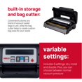 thumbnail image 4 of Nesco Deluxe Food VS-12 Scelleuse sous Vide, 130 Watts, Sacs de Trousse et Couvercle de Visualisation, Compacte, Argent, 4 of 6