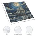 thumbnail image 3 of Heduofu Sailing on The Sea Cloth Napkins, Dinner Napkins Washable Reusable Polyester Table Napkins for Parties, Weddings and Dinners 6 PCS, 3 of 7