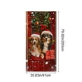 thumbnail image 3 of CREATITOY 15.75x23.62 Inches Christmas Floor Mat Delicate Hemming Anti-Slip Stain Resistant for Entryway Bedroom Living Room Holiday Home Decor, 3 of 6