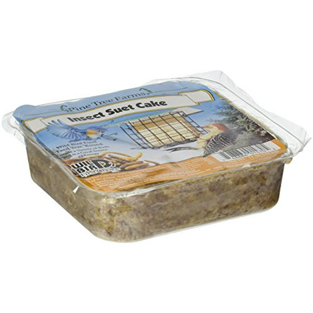 Pine Tree Farms 1470 Insect Suet Cake, 12 Ounce