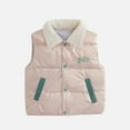 thumbnail image 2 of Toddler Baby Boys Girls Pattern Cute Duck-down Windproof Keep Warm Vest Coat, 2 of 4
