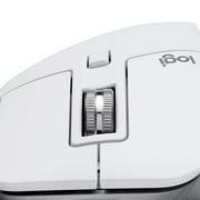 Logitech Master Series MX Master 3S Performance Wireless Mouse, USB-a to USB-C, Pale Gray