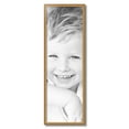 thumbnail image 2 of ArtToFrames 11x34" Gold with Star Picture Frame, Gold Wood Poster Frame, with Regular Acrylic and 2 (FBPL-4755), 2 of 7