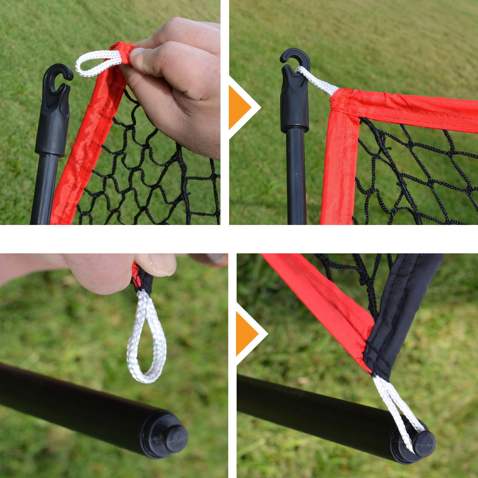 Strong Camel Portable 10'x9'x3' Golf Net Practice Hitting Net Training Driving Indoor Outdoor