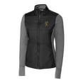 thumbnail image 2 of Women's Cutter & Buck Black Grambling Tigers Vault Stealth Hybrid Quilted Full-Zip Jacket, 2 of 3