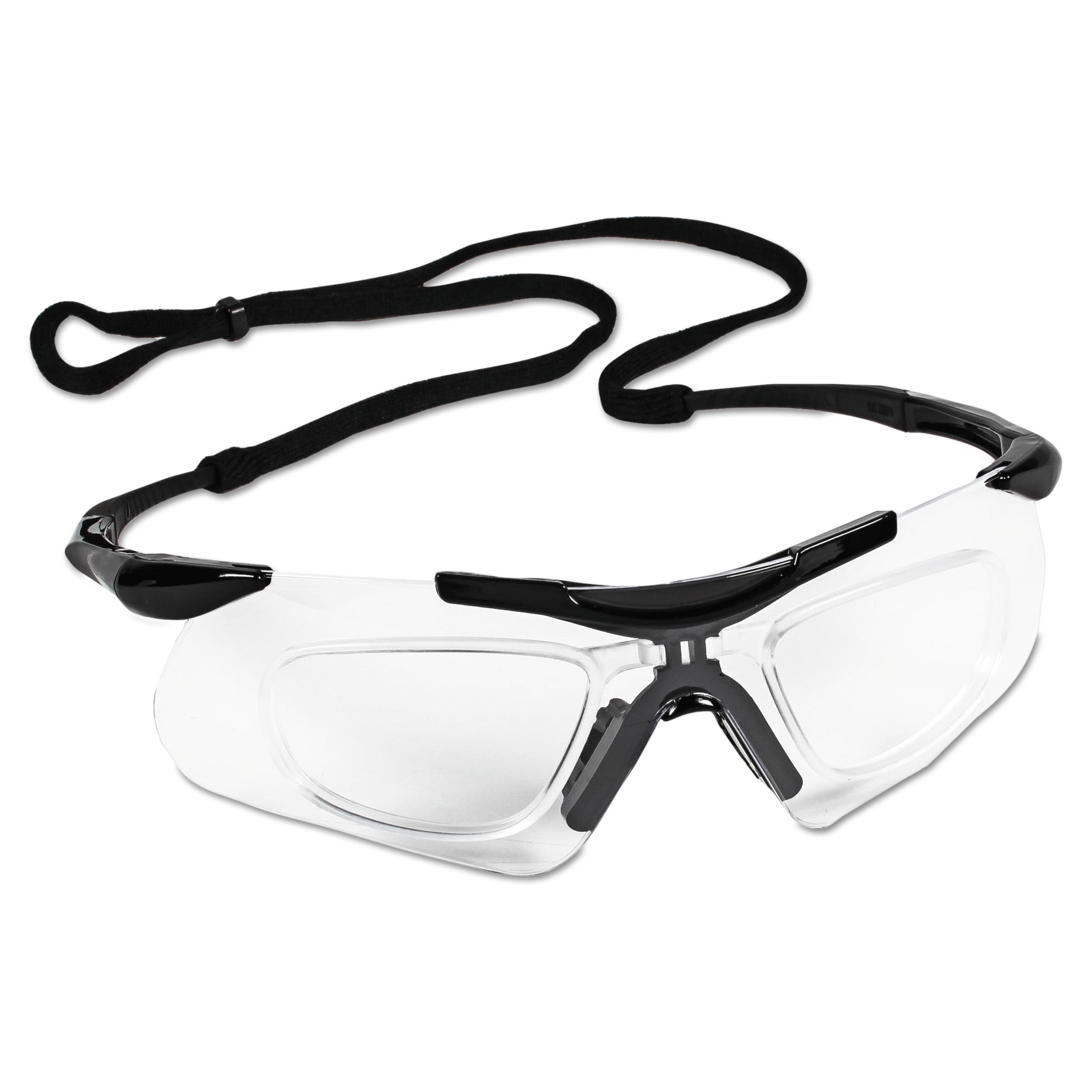 Jackson Safety* V60 Nemesis Rx Reader Safety Glasses, Black Frame