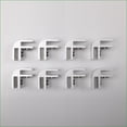 thumbnail image 4 of Outdoor Square Fire Table Glass Wind Guard | Protector de Viento | Modern for Patio Backyard Gatherings | Clear, 4 of 5