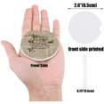 thumbnail image 2 of FMSHPON Skeleton and Butterfly Retro Newspaper Set of 6 Car Coaster for Drinks, Absorbent Ceramic Stone Coasters Cup Mat with Cork Base for Home Kitchen Room Coffee Table Bar Decor, 2 of 5