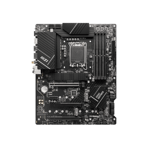 MSI INTEL ATX ProSeries Motherboard, PRO Z790-P WiFi, LGA 1700